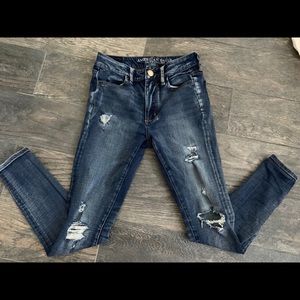 American Eagle high waisted jeans